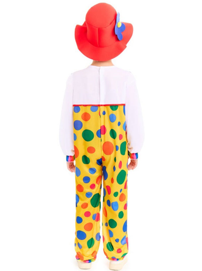 Salopette à pois de clown Multicolore - Kiabi