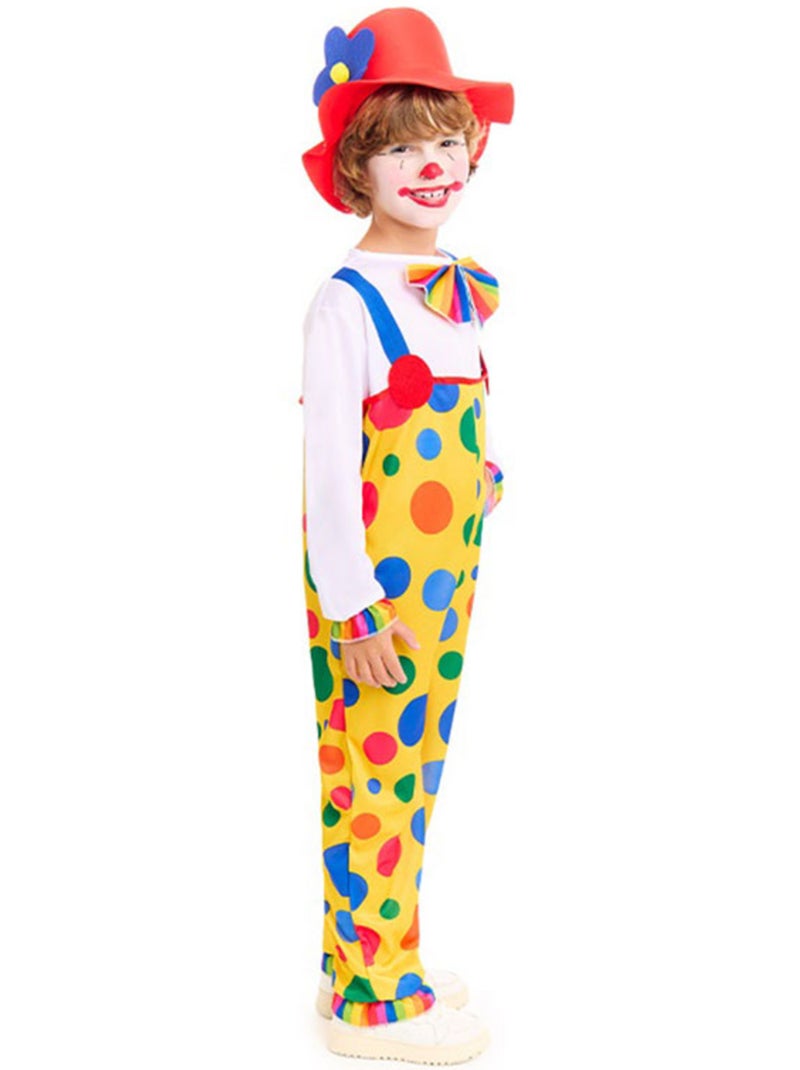 Salopette à pois de clown Multicolore - Kiabi