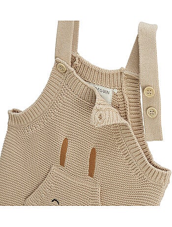 Salopette bébé en tricot Hello Baby
