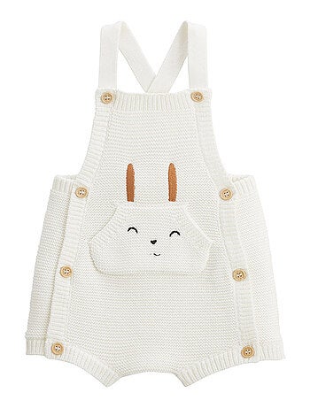 Salopette bébé en tricot Hello Baby