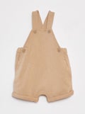 Salopette courte à bretelles croisées Beige - Kiabi