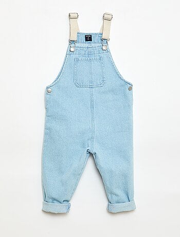 Salopette en denim avec poche plaquée