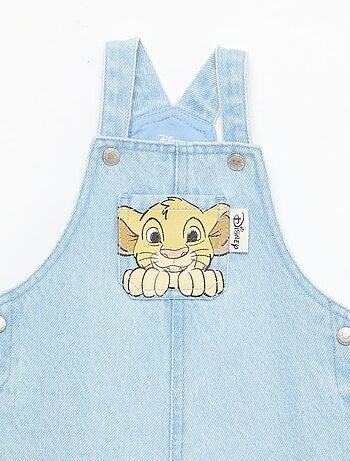 Salopette en denim imprimé 'Disney'
