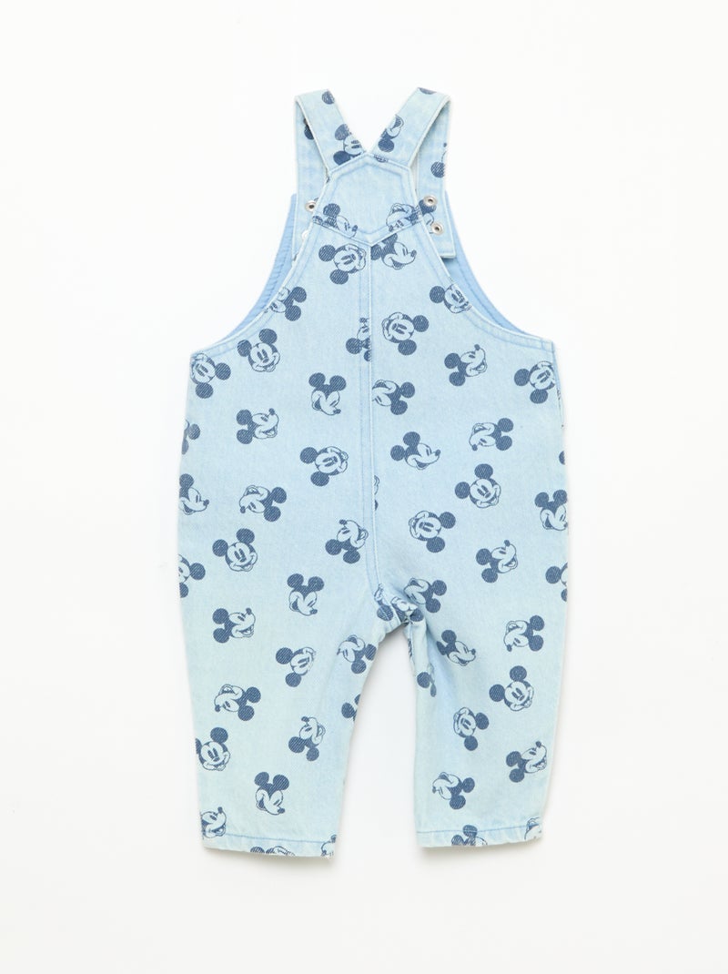 Salopette en denim imprimé 'Disney' Denim - Kiabi
