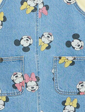 Salopette en jean avec volants