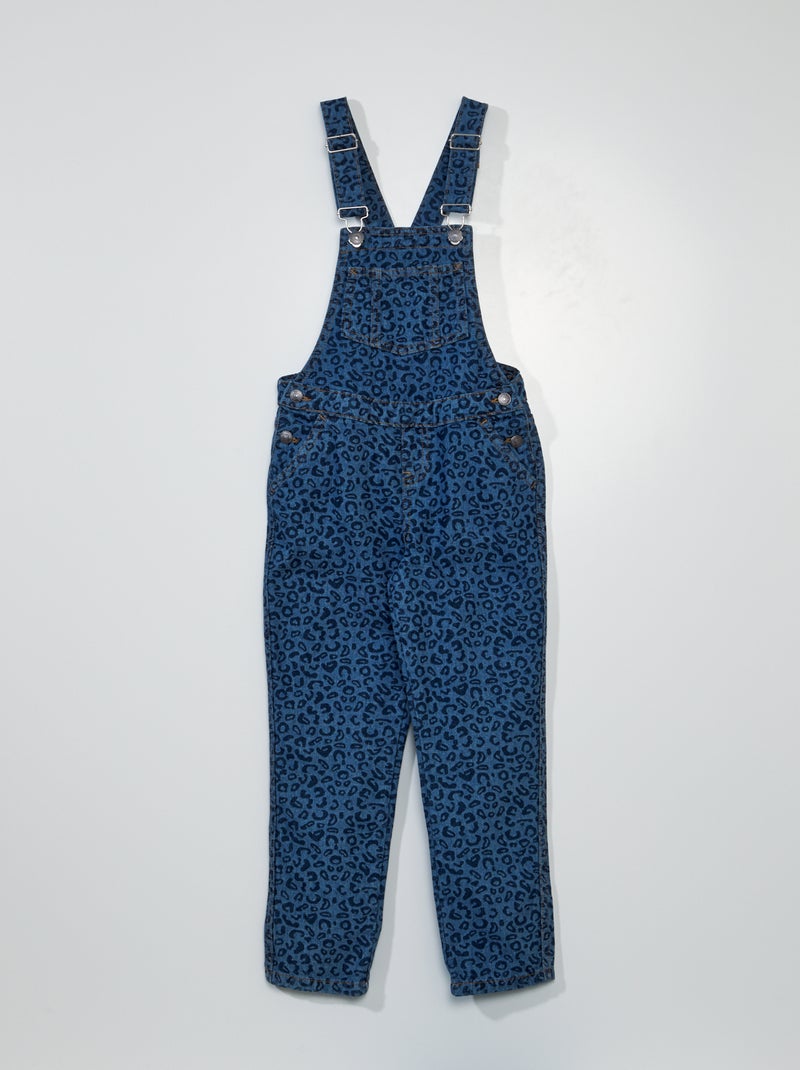 Salopette en jean Bleu - Kiabi