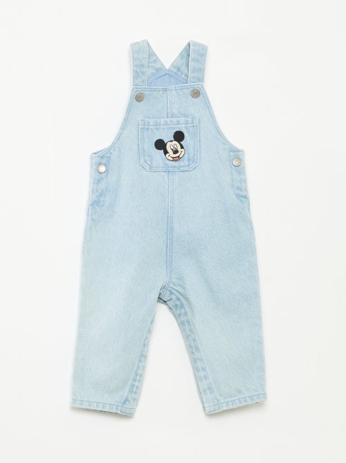 Salopette en jean 'Mickey' - Kiabi