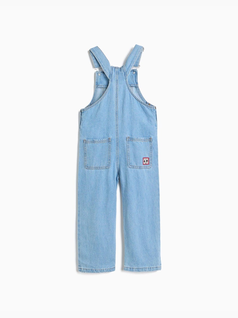 Salopette en jean « mickey » © disney, mo fashion Bleu - Kiabi