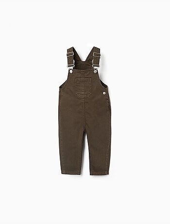 Salopette en sergé avec poche avant