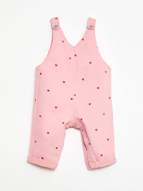 Salopette en twill - Kiabi