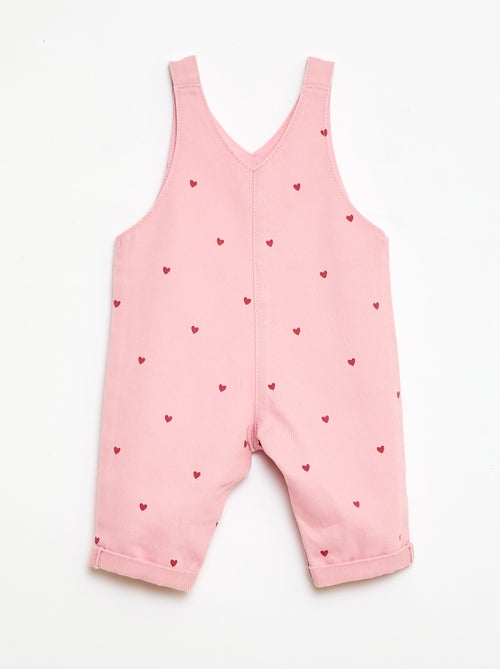 Salopette en twill - Kiabi