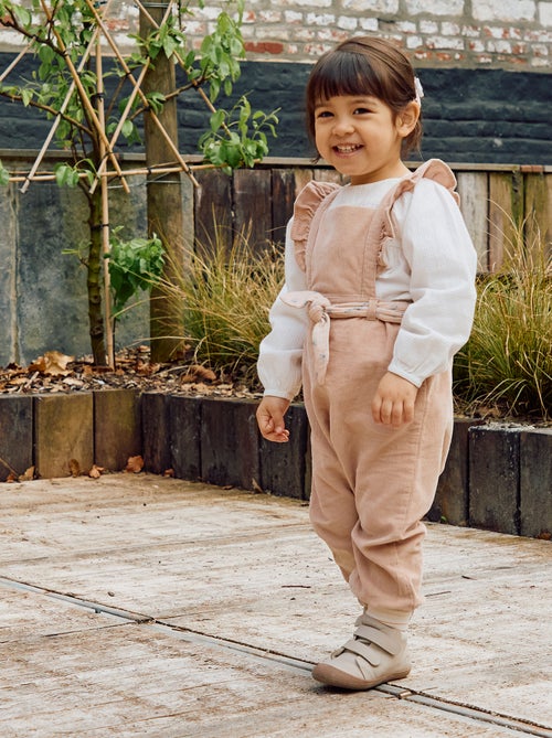 Salopette en velours - Kiabi