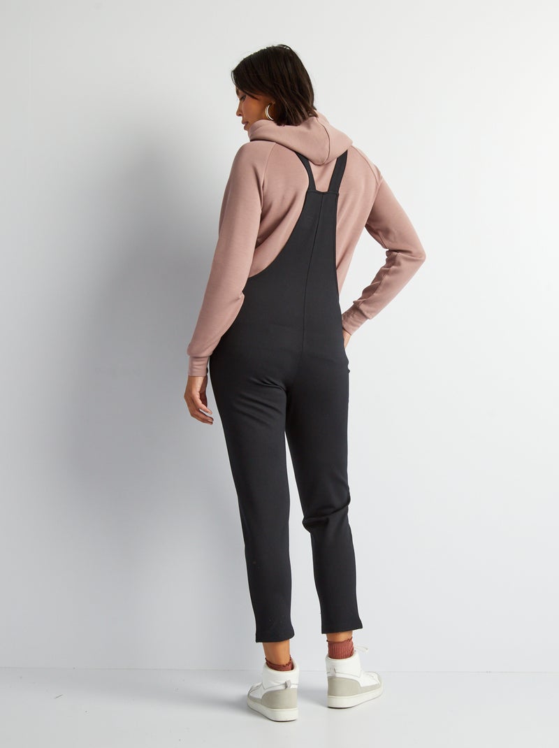 LIAOPUFUS Salopette Femme Grande Taille – Combinaison Pantalon Large Plissé à Bretelles, Jumpsuit Casual Chic Avec Poches