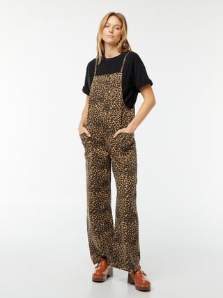 Salopette large en jean