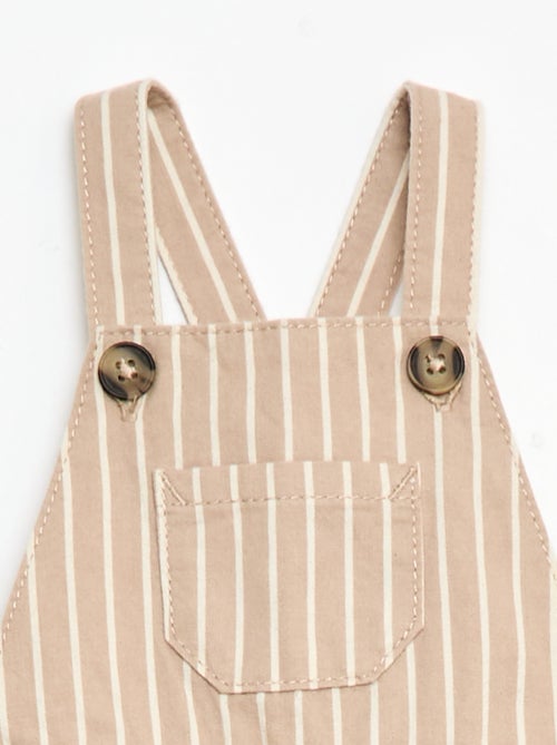 Salopette légère avec bretelles ajustables - Kiabi