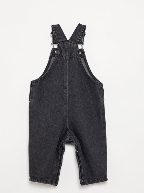 Salopette longue avec poche poitrine - Kiabi