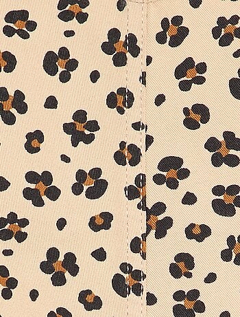 Salopette met twillprint