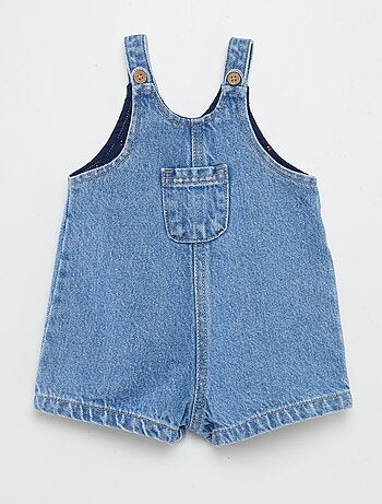 Salopette short avec poche poitrine