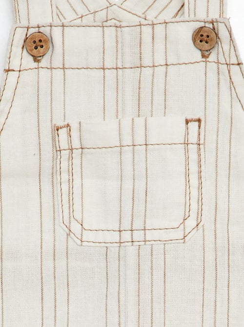 Salopette short - Kiabi