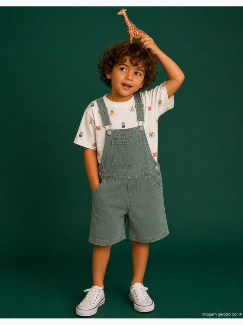 Salopette short, MO Fashion - Kiabi