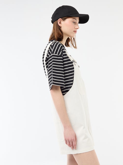 Salopette short oversize - Kiabi
