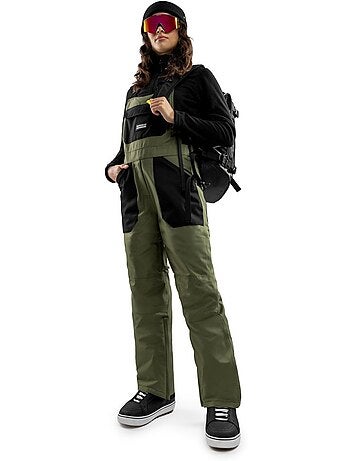 Salopette snowboard femme sports d'hiver femme b1-w klosters
