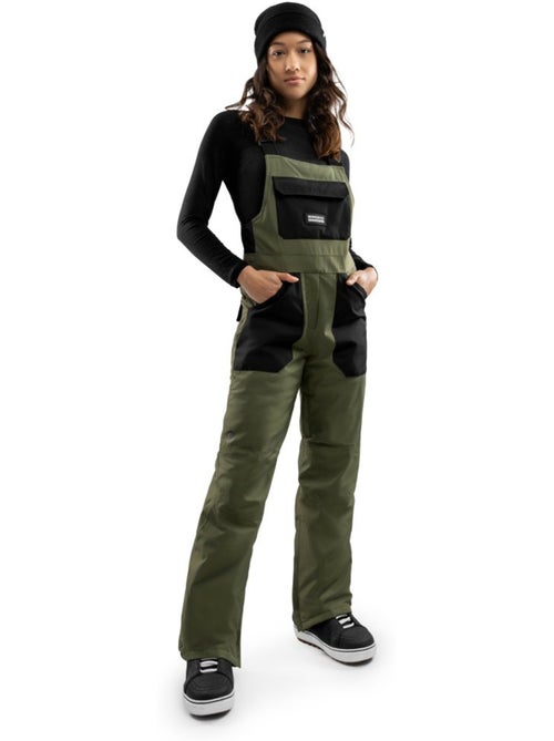 Salopette snowboard femme sports d'hiver femme b1-w klosters - Kiabi