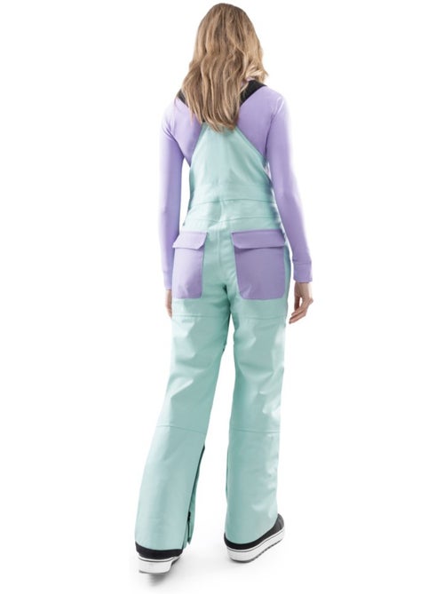 Salopette snowboard femme sports d'hiver femme b1-w lenk - Kiabi