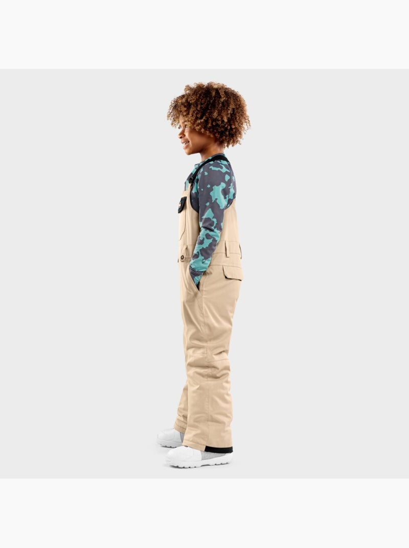Salopette snowboard garçon sports d'hiver enfants kb1 native Beige - Kiabi