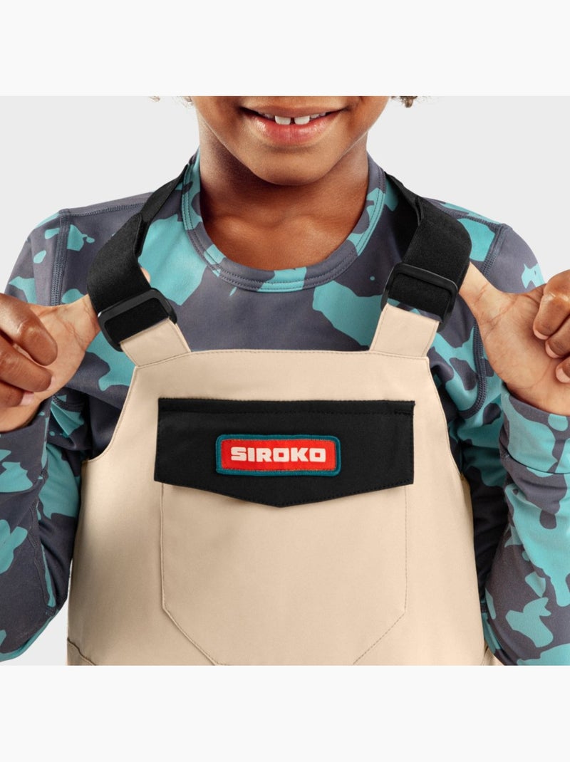 Salopette snowboard garçon sports d'hiver enfants kb1 native Beige - Kiabi