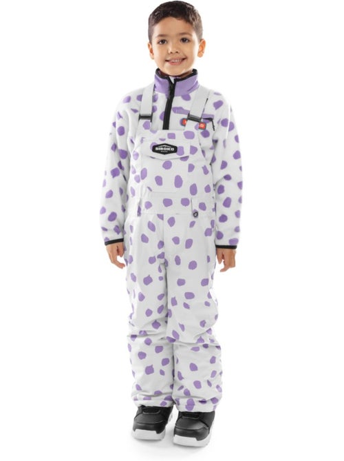 Salopette snowboard garçon sports d'hiver enfants kb1 polka - Kiabi