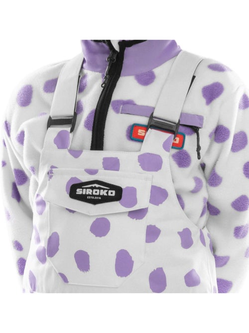 Salopette snowboard garçon sports d'hiver enfants kb1 polka - Kiabi