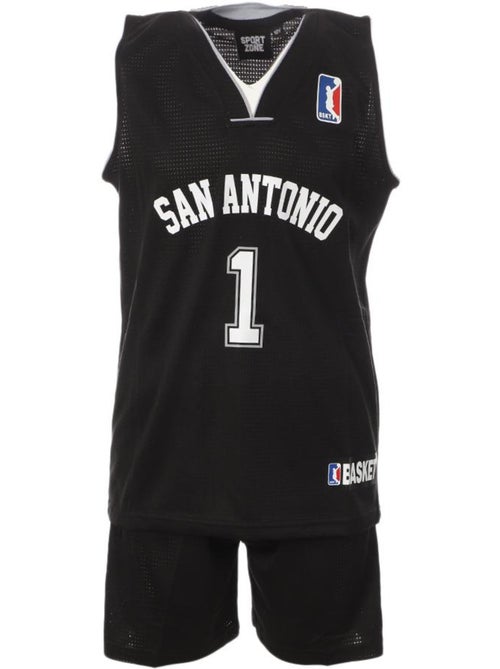 San Antonio Basketbalset Zwart voor Kinderen - Sport Zone - Kiabi