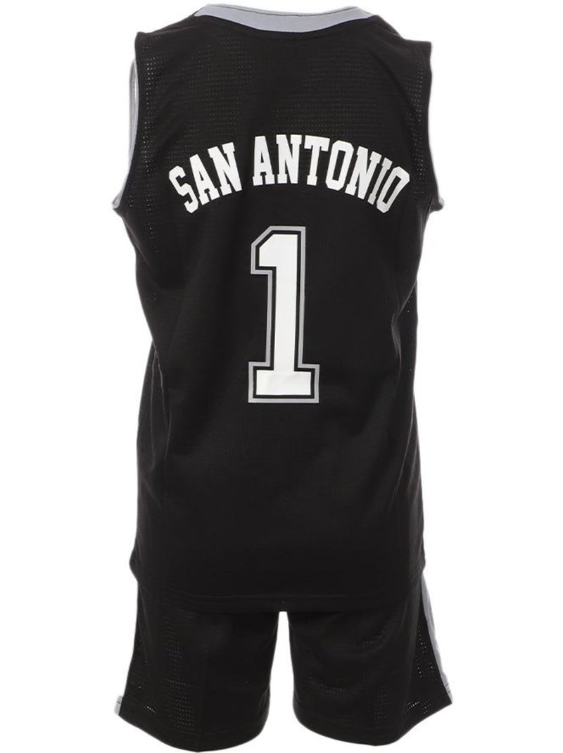 San Antonio Basketbalset Zwart voor Kinderen - Sport Zone Zwart - Kiabi