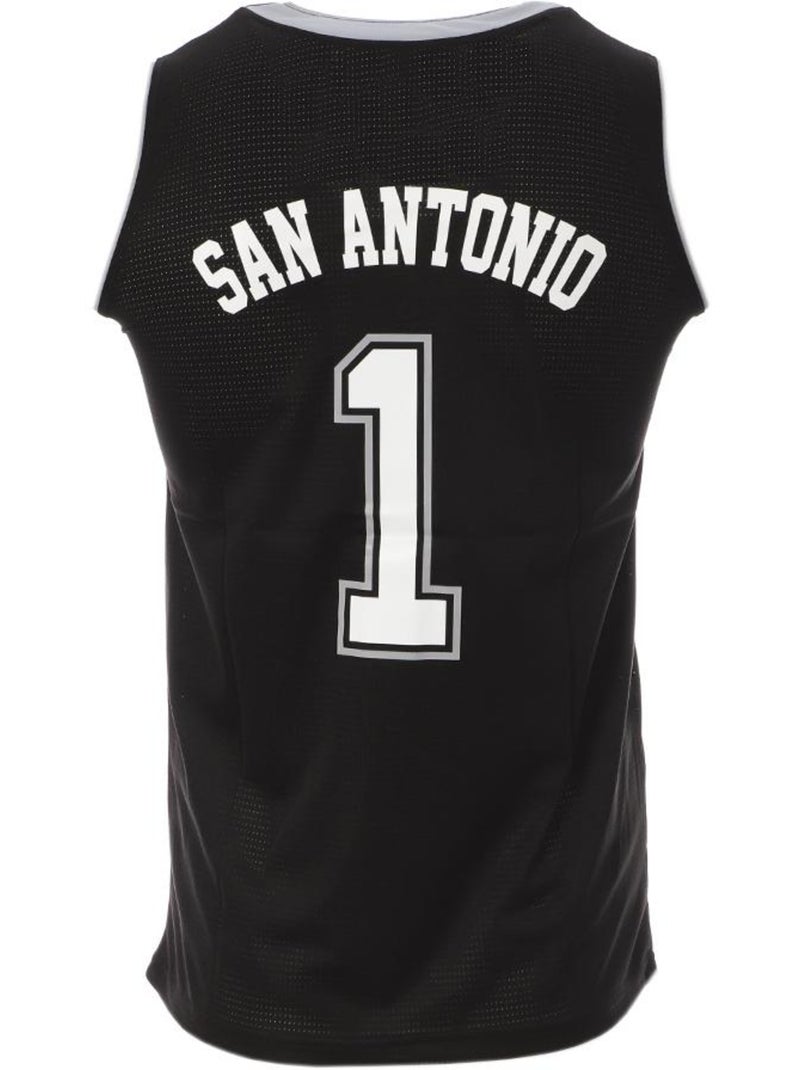 San Antonio Heren Basketbalshirt Zwart - Sport Zone Zwart - Kiabi