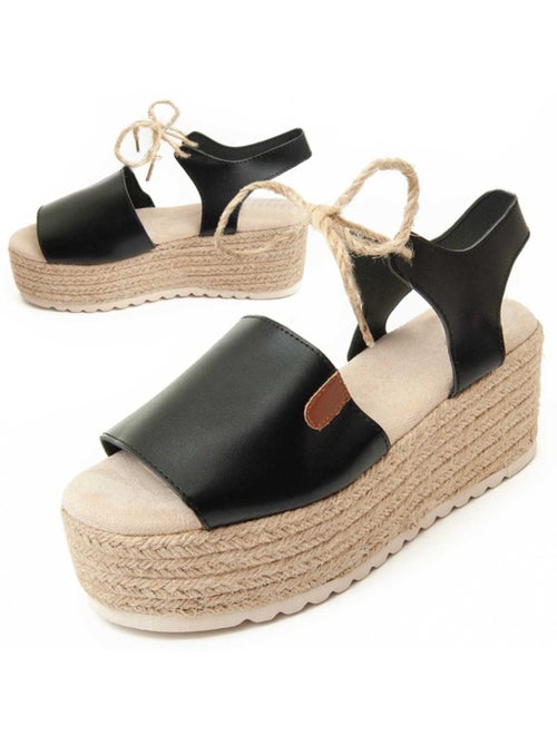 Sandaal Sleehak Synthetisch Materiaal Montevita - Kiabi Sandaal Sleehak Synthetisch Materiaal Montevita - Kiabi