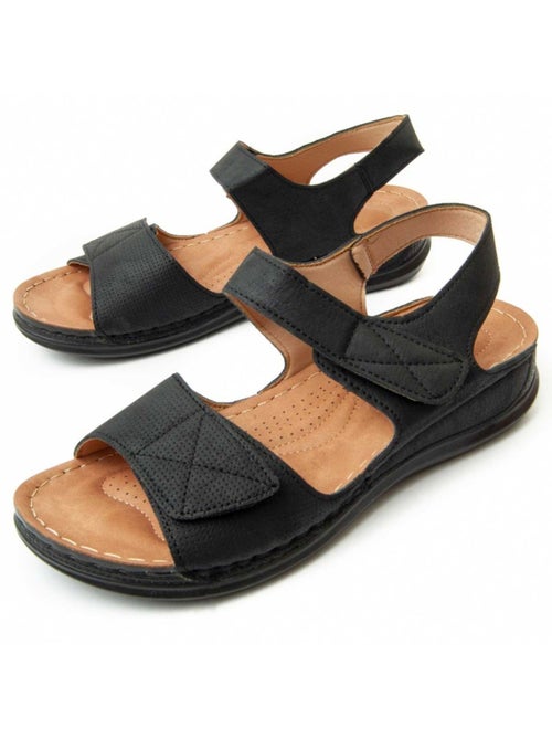 Sandaal Sleehak Synthetisch Materiaal Montevita - Kiabi Sandaal Sleehak Synthetisch Materiaal Montevita - Kiabi