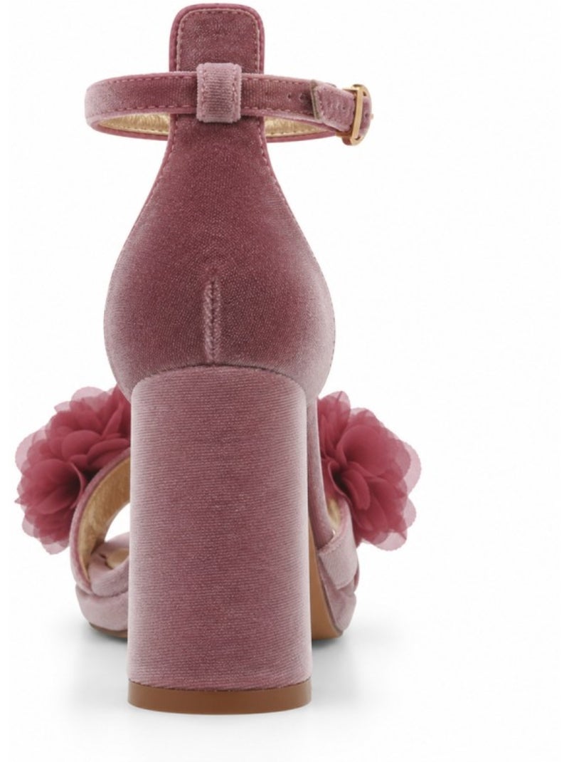 Sandale à talon matériau synthétique montevita Rose - Kiabi