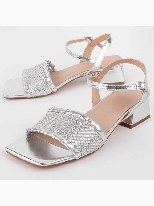 Sandale à Talons Matériau Synthétique Montevita - Kiabi