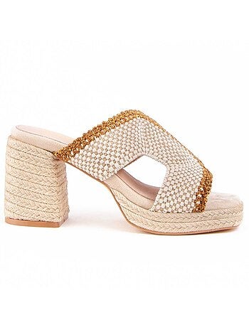 Sandale à Talons Matériau Synthétique Montevita