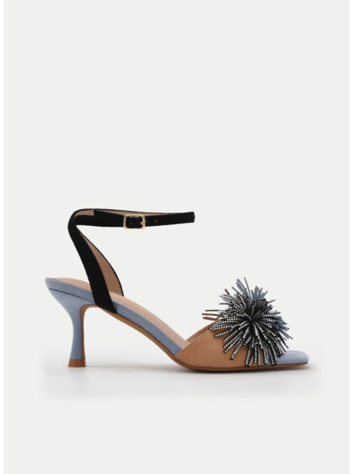 Sandale à Talons Matériau Synthétique Montevita - Kiabi