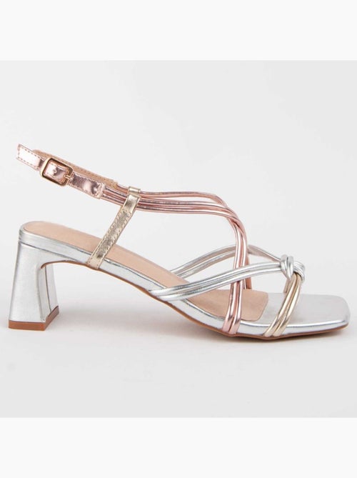 Sandale à Talons Matériau Synthétique Montevita - Kiabi