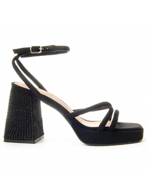 Sandale à Talons Matériau Synthétique Montevita - Kiabi Sandale à Talons Matériau Synthétique Montevita - Kiabi