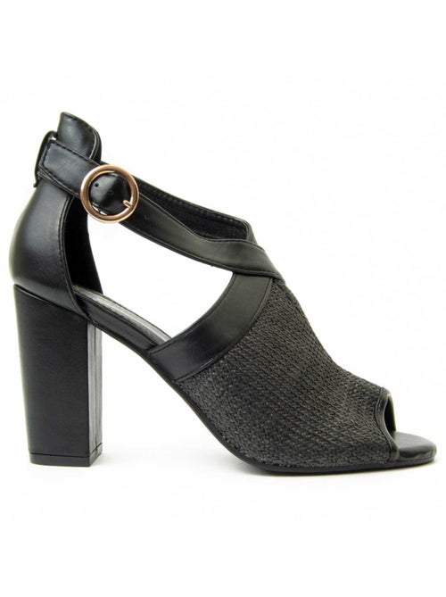 Sandale à Talons Matériau Synthétique Montevita - Kiabi Sandale à Talons Matériau Synthétique Montevita - Kiabi