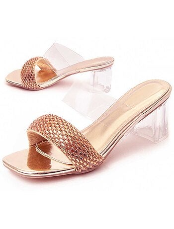 Sandale à Talons Matériau Synthétique Montevita
