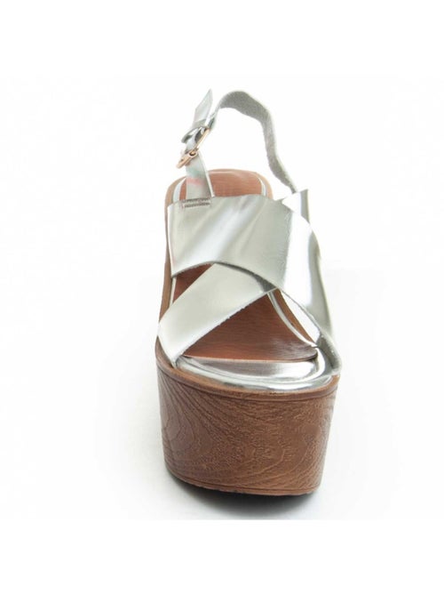 Sandale à Talons Matériel Synthétique Montevita - Kiabi