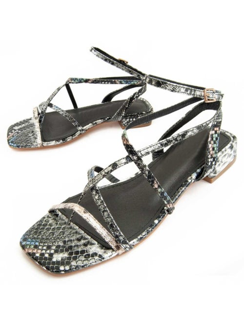 Sandale à Talons Matériel Synthétique Montevita - Kiabi