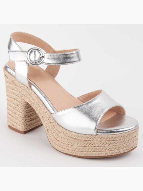 Sandale à Talons Matériel Synthétique Montevita - Kiabi Sandale à Talons Matériel Synthétique Montevita - Kiabi