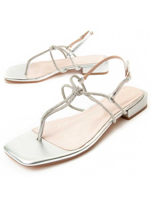 Sandale à Talons Matériel Synthétique Montevita - Kiabi