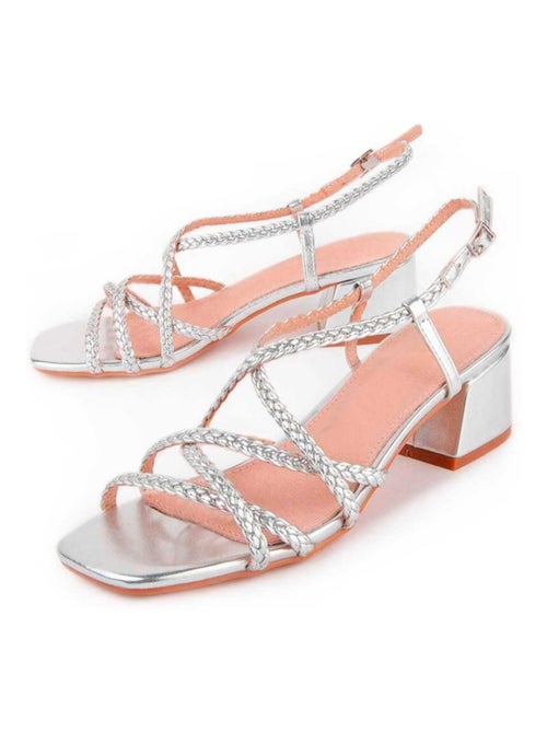 Sandale à Talons Matériel Synthétique Montevita - Kiabi